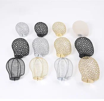 

New Arrival High Quality Mannequin Head Golden Wire Head Model Head Customized