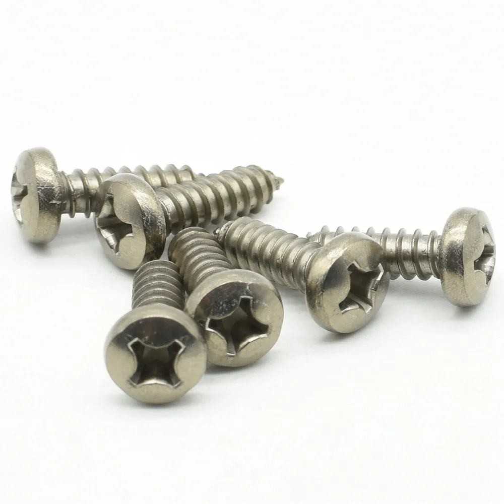 Titanium bolts M5X20 Truss cross head GB845 TA2 (4)
