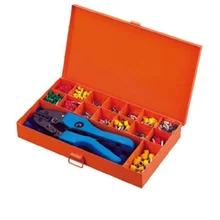 AN-0516TH обжимной инструмент коробка с один сменный набор опрессовки умирает