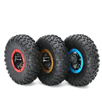 

Hot sale 4PCS Inflatable Tire Wheel Beadlock 2.2 Inch For 1/10 Crawler SCX10 TRX4 RC 4WD 7.2