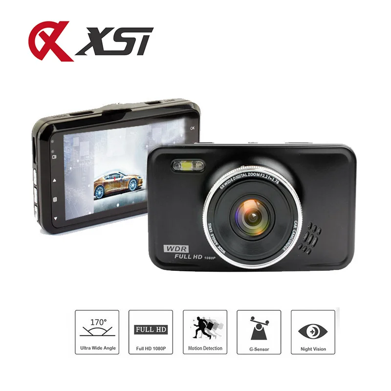 XST 3 0 дюймов Full HD 1080P IPS Автомобильный видеорегистратор 170 градусов Автомобильная