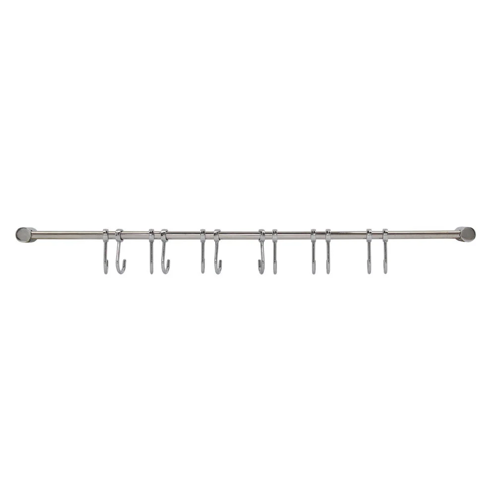 Günstig 12 haken Küche Utensil   Schrank Wand Hängen Schiene Rack Bad Halter Werkzeug