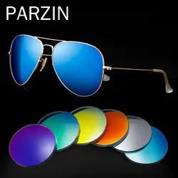 Parzin 1,61 Красочные поляризованные линзы для близоруких RX Солнцезащитные очки наружное оптический рецептурные линзы солнцезащитные очки-0,25