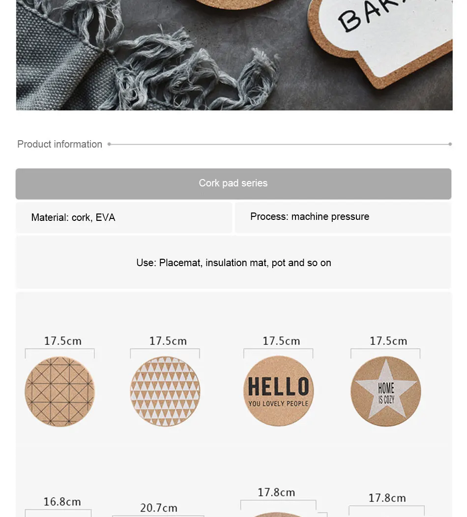 Chic Elegant White Star Wood Drink Coaster Pad Coffee Cup Mat Tea Pad Dining Soft Wooden Placemats Decoration Accessories 1pcs (2)