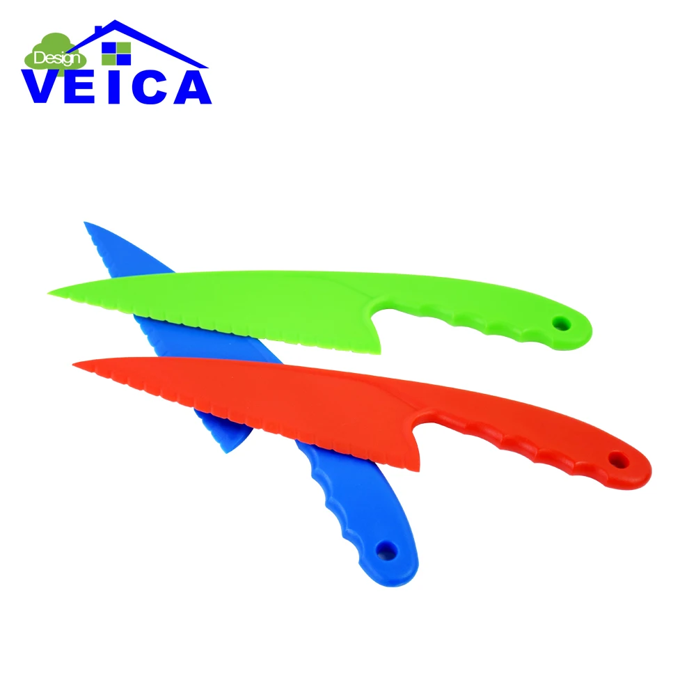 2018 Brand new top grade Plastic sharp knife Sawtooth bread knife kitchen knifein Kitchen