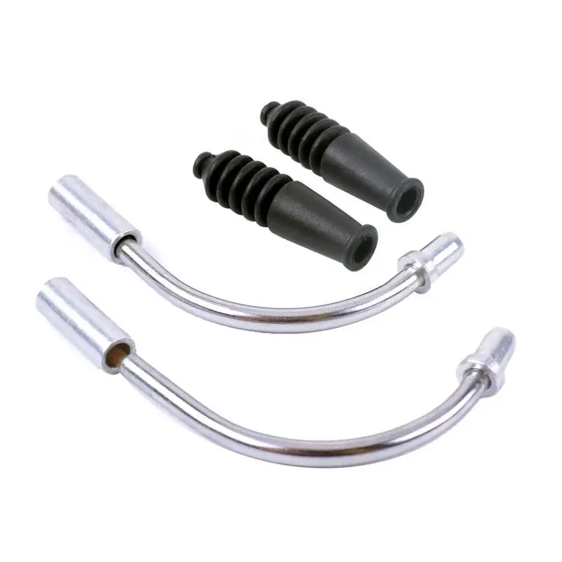 

2 Sets / pair MTB Mountain Bike Bicycle Accessories V Brake Noodles Cable Guide Bend Tube Pipe Plastic Sleeve Boots Protector Ho