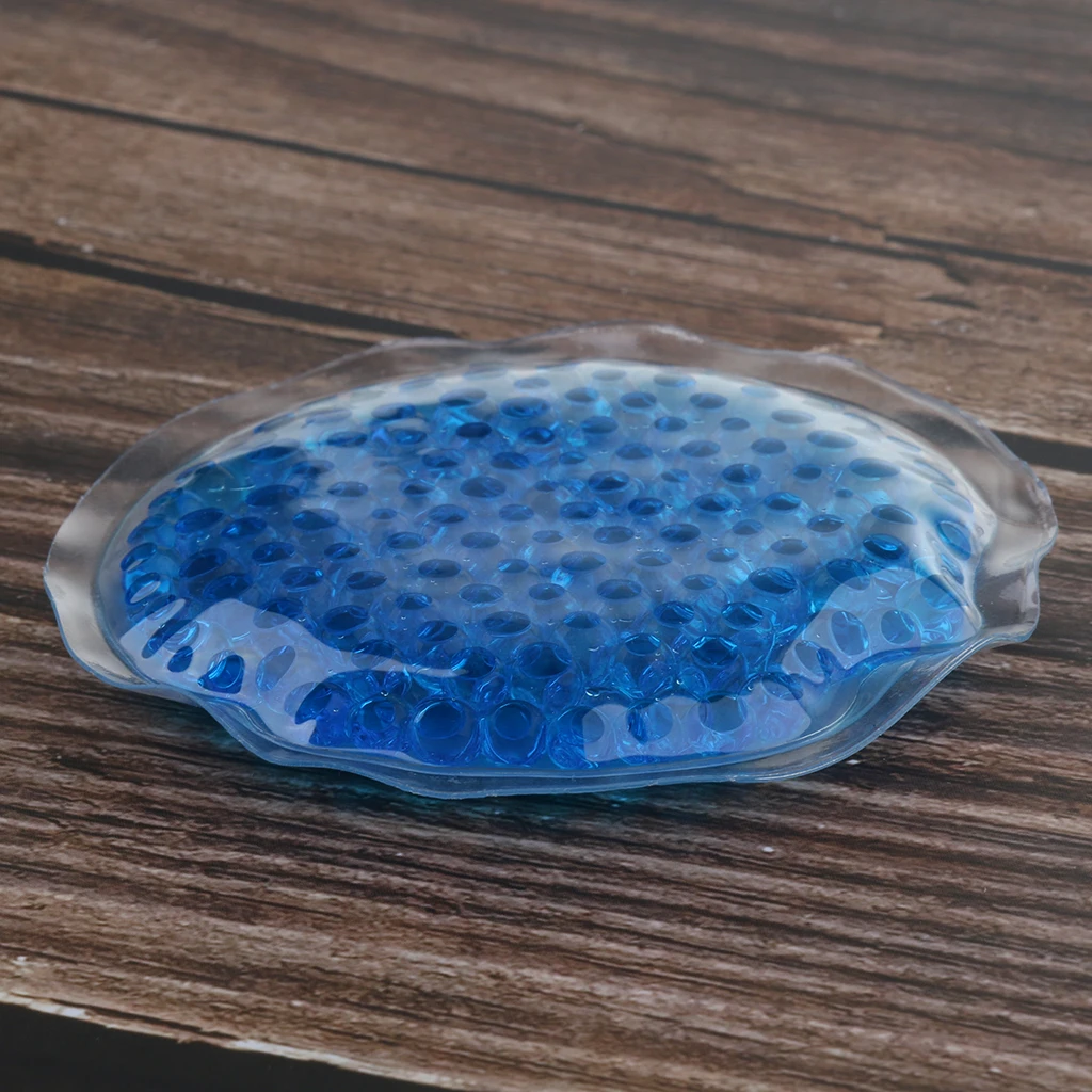 Premium Reusable PVC Ice Pack Gel Beads, Hot Cold Pack for Injuries, Pain Relieve for Neck, Migraine, Back, Shoulder & More