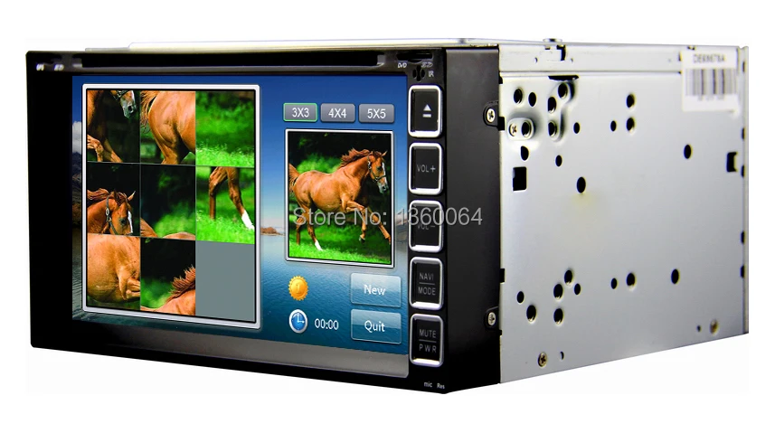 Perfect Universal 2 Din 6.95 inch Car DVD player gps car radio video player car head unit with Bluetooth,Ipod, ATV,3G usb host 8