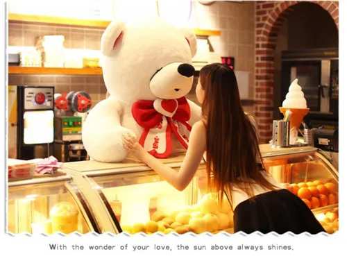 Fancytrader Giant Teddy Bear Stuffed Big Plush Valentines Day Bear I Love You Toys Animals Great Gift for Kids & Lover FT16401 (10)