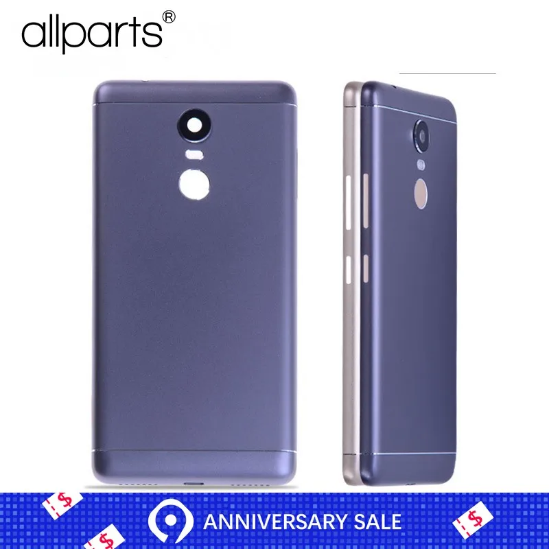 Задняя крышка для Lenovo K6 Note Оригинал на батарею золотой|back housing|door metalhousing cover |
