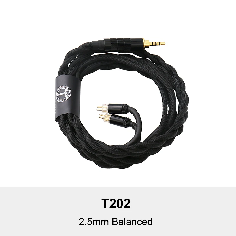 TANCHJIM T20X BTN82(Aptx Bluetooth беспроводной) Обновление IEM кабель для кислорода наушники с 2 Pin/0,78 мм разъемов 3,5/2,5/4,4 мм - Цвет: T202 2.5mm Balanced