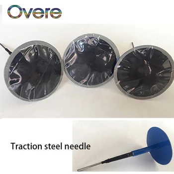 

Overe 1Set Tyre Puncture Repair Patch Mushroom tubeless tire repair kit For Kia Rio Ceed Cerato Sorento Mazda CX-7 6 Mini Cooper