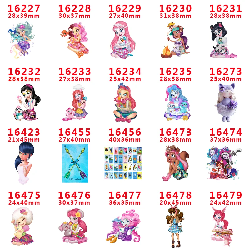 

Free shipping 30 pcs cartoon character planar resin PR 16227