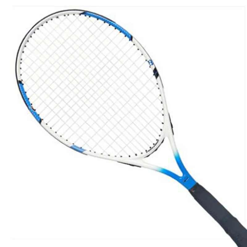 Высокое качество теннисные ракетки 1 шт. с сумкой для переноски 23 Дюймов Теннисные ракетки тренировочная ракетка для молодых детей - Цвет: Blue