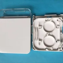 10 шт./лот 2 ядра волоконно-оптический Настольный терминал коробка для SC, адаптер fc, патч-корд или косичка