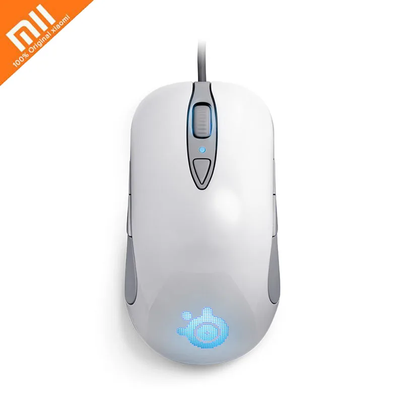 New Xiaomi Steelseries V2 Wired Mouse Race sensor 8 custom buttons Computer controller 200IPS 30G P