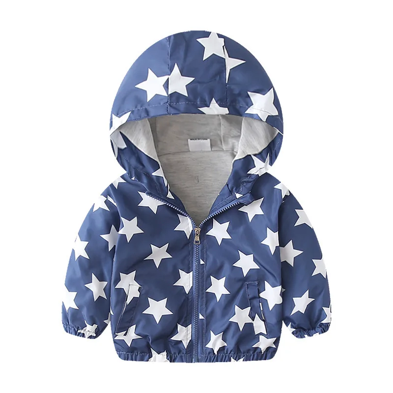 remarkable  Benemaker Spring Summer Rainbow Windbreaker For Girl Boy Colorful Cartoon Coat Children Jackets 2-8