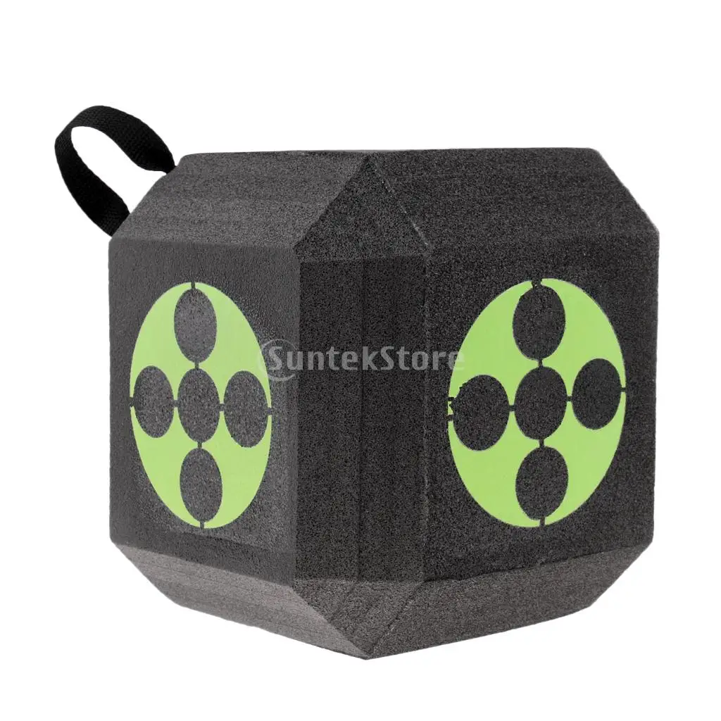 Archery 3D Block Target Cube Self Recovery XPE Foam Hunting Shooting Practice for all Arrow Types
