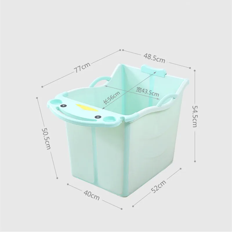 For 0-15 Years Old Baby Boy Large Size Thick Baby Foldable Bath Tub Kids Bath Bucket for Baby 2