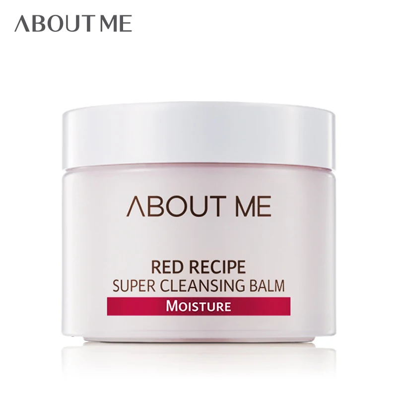 

Korea about me cleanser mild moisture facial Cleansing Balm deep clean dirt makeup cosmetic residue makeup remover cleaner 90ml