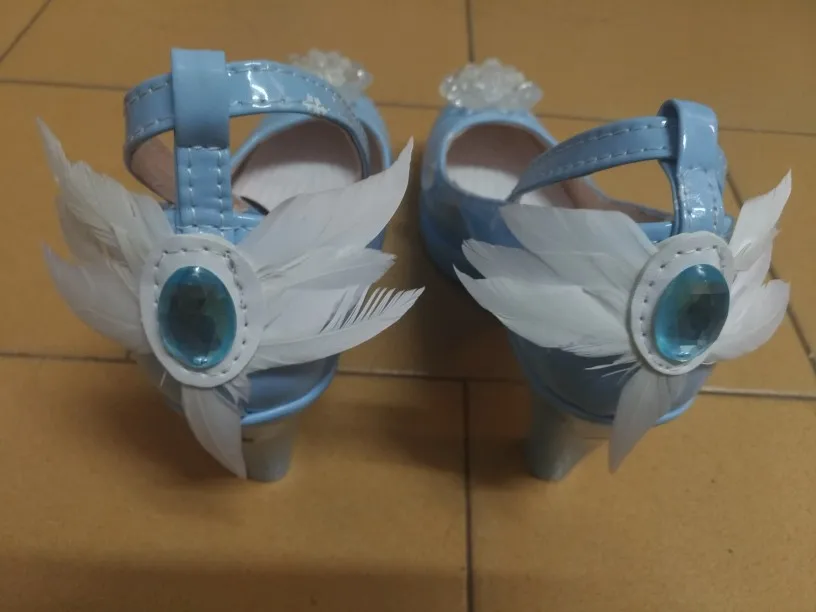 Новинка года; обувь для костюмированной вечеринки Vocaloid Snow Miku; обувь в стиле Лолиты; синяя обувь на каблуке; обувь для костюмированной вечеринки на Хэллоуин для женщин и девочек; Размеры 35-43