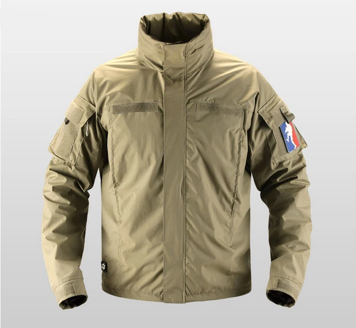 

Men's Tactical Waterproof Military Jacket Camping Hiking Soft Combat Army Coat Outdoor Assaul City Windbreaker Windproof Clothes