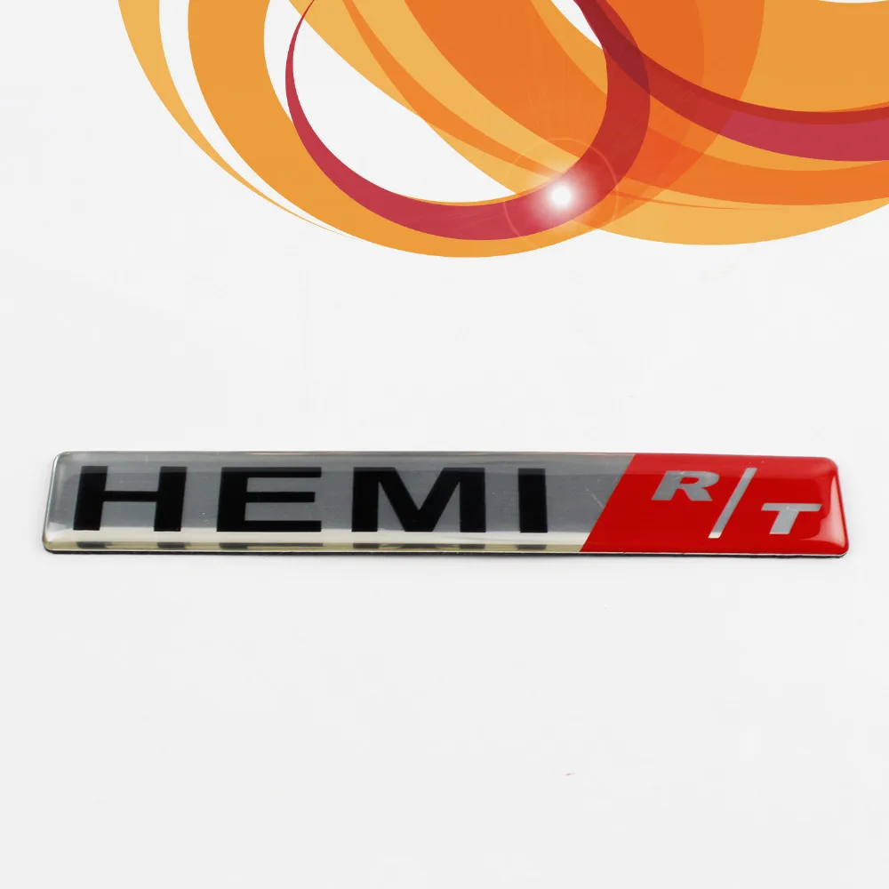 Автомобиль авто эмблема значок стикеры HEMI RT R/T для Fender сзади багажника|emblem badge|auto