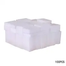 100 шт губка волшебная губка Ластик Меламиновый очиститель для кухня, ванная, офис для чистки нано Волшебные губки 10*6*2 см