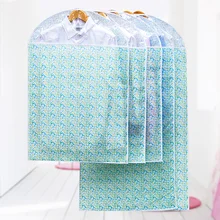5 шт./упак. пылезащитный чехол, одежда, пальто, костюм в Корейском стиле, вешалки для одежды, чехлы высокого качества с принтом, Одежда для хранения, пылезащитные чехлы