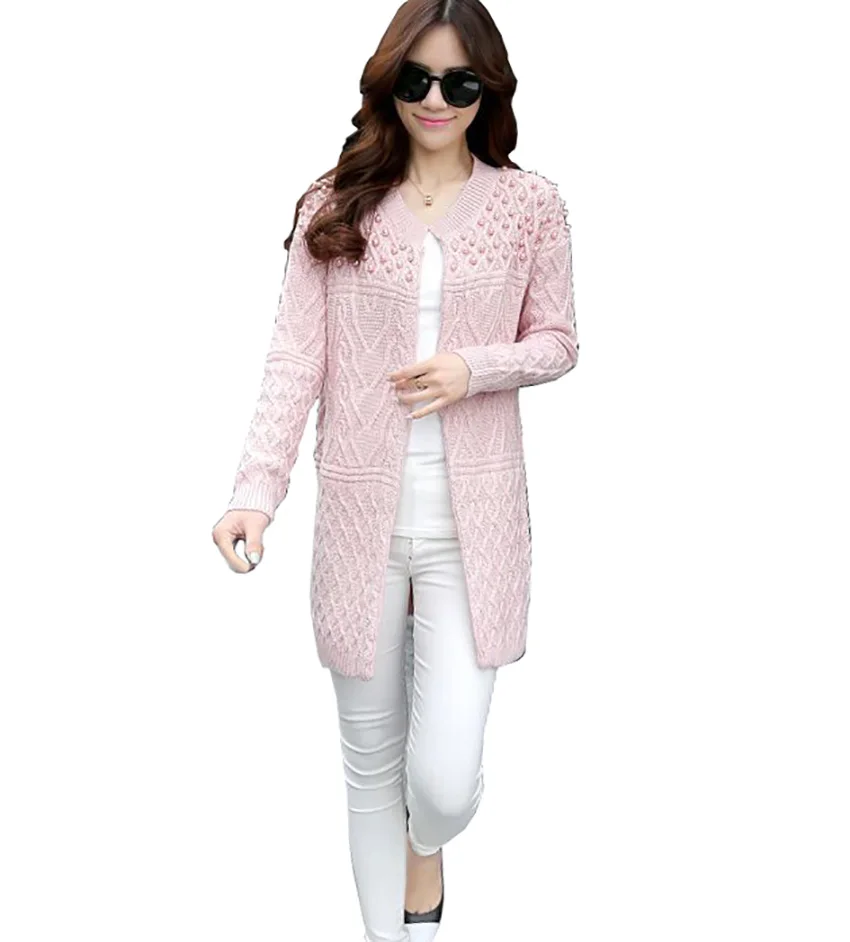 M/&S/&W Womens Knit No-Buttons Batwing Sleeve Drape Loose Cardigan Sweaters
