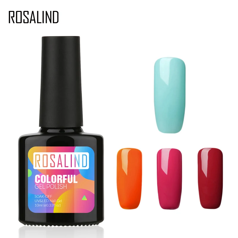 

US $ 1 off per US $2 ROSALIND Gel 1S Polish 10ML UV LED Soak-off Gel Nail Polish Acrylic Nail Art Acrylic Gel Polish