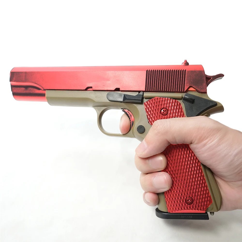 

1:1 M1911 Toy Gun Model Plastic Assembled Educational Toy Building Construction Toys Card Model Building Sets Kid Birthday Gifts