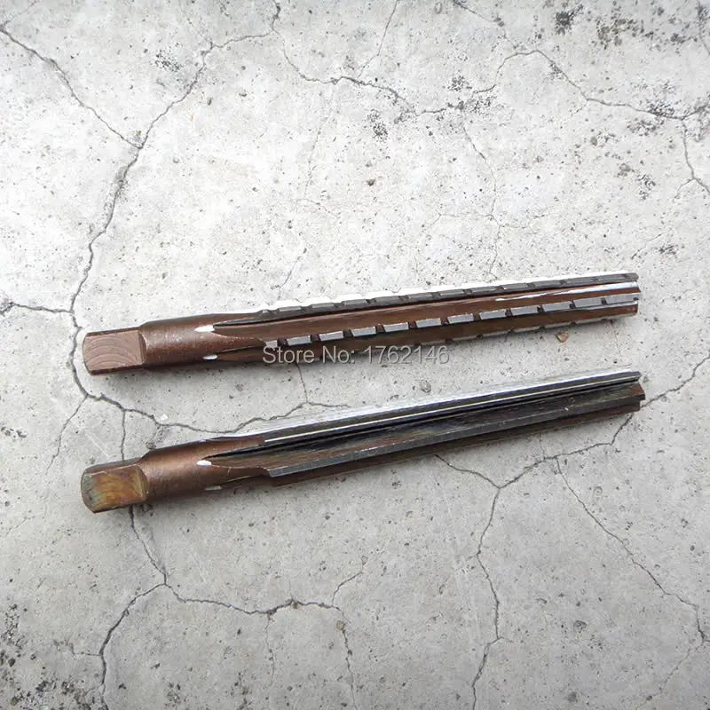 MT0 No.0 Round Shank Morse Taper Reamer Set HSS High-Speed Steel