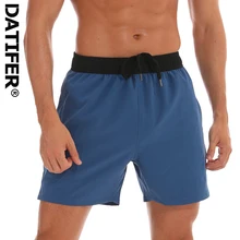 Datifer повседневные летние мужские шорты для спортзала спортивные мужские фитнес, бодибилдинг, тренировка эластичные D503S