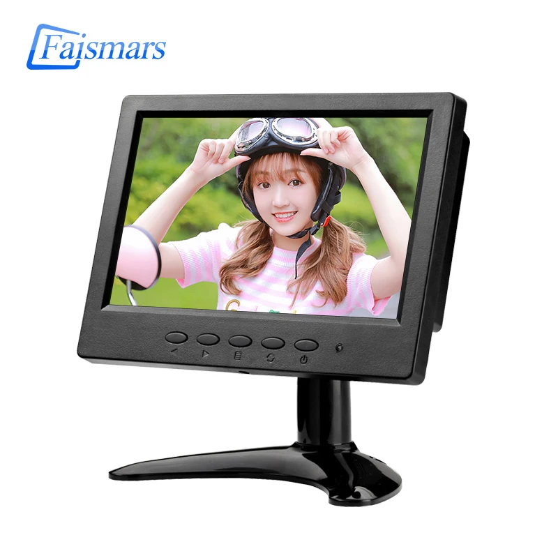 

M070-PF2660/ Faismars 7-inch HD 1024*600 High resolution multi-function with AV/VGA/BNC/HDMI signal interfaces Monitor PC