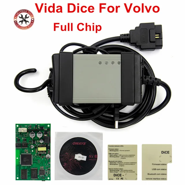 For Volvo Vida Dice 2014D Newest Version Professional Car Diagnostic Tool Dice Pro Full Chip