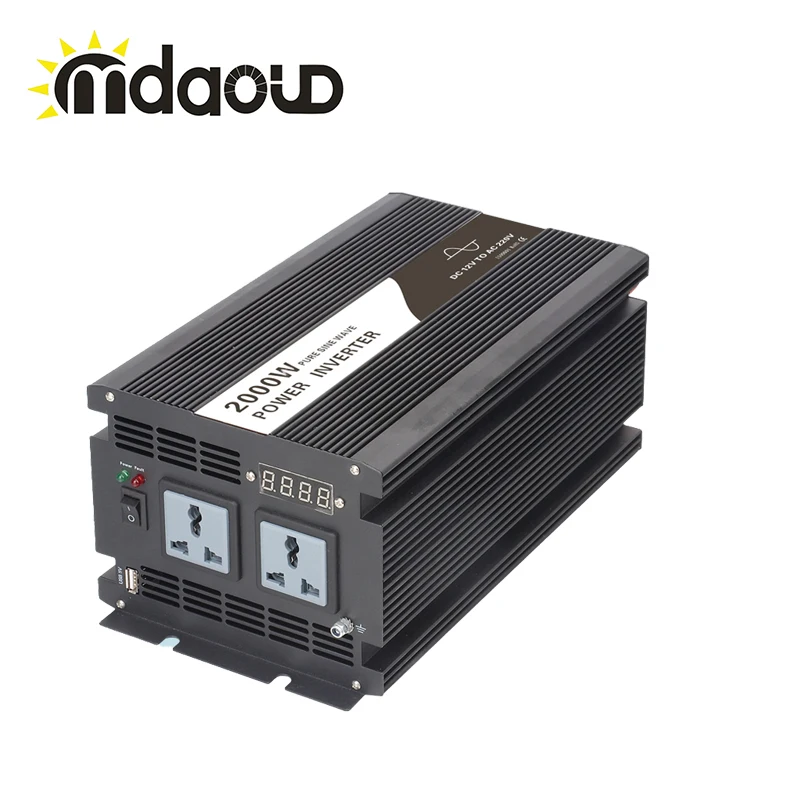 

2000W PURE SINE WAVE INVERTER (12V 24V DC 220VAC 230VAC 4000W 4KW PEAKING)