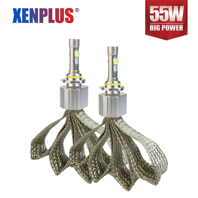 

XENPLUS Led bulbs 6000k 55w 6600lm XHP70 Chips L7 Car headlights H7 H8/H9/H11 H10/9005/HB3 9006/HB4 9012 H4 H13 9004 9007
