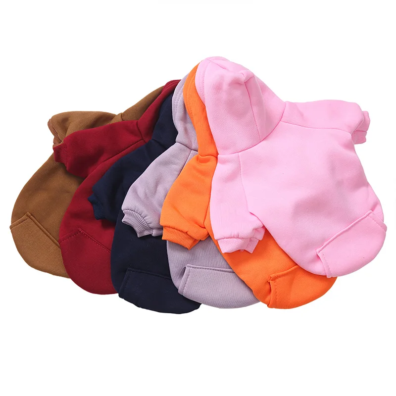 

Solid Dog Clothes Spring Autumn Pet Dog Hoodie Clothing For Dogs Costume Fashion Pet Clothes For Dogs Chihuahua Roupa Cachorro