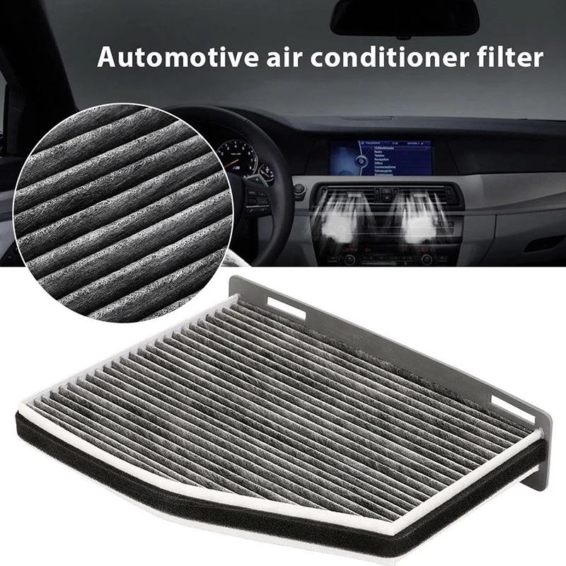 New Arrival 1pc 28*21*6cm Cabin Air Filter 1K0 819 644 OEM Air Cleaner Filters For Audi A3 TT