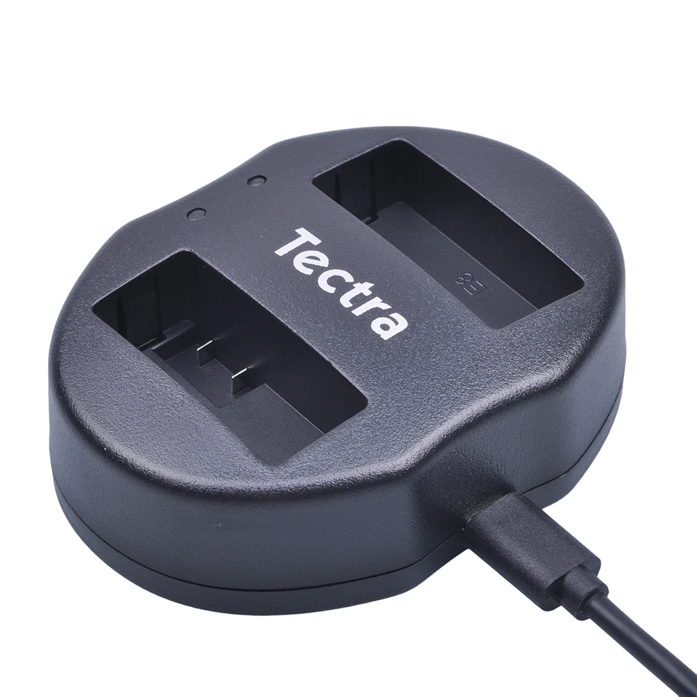 Tectra LP E8 LPE8 Dual USB Charger for Canon EOS 550D 600D 650D 700D