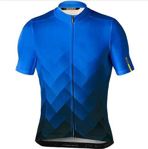 Pro Team mavic летняя велосипедная футболка для мужчин с коротким рукавом быстросохнущая велосипедная одежда для горного велосипеда силиконовая Нескользящая одежда - Цвет: Jersey