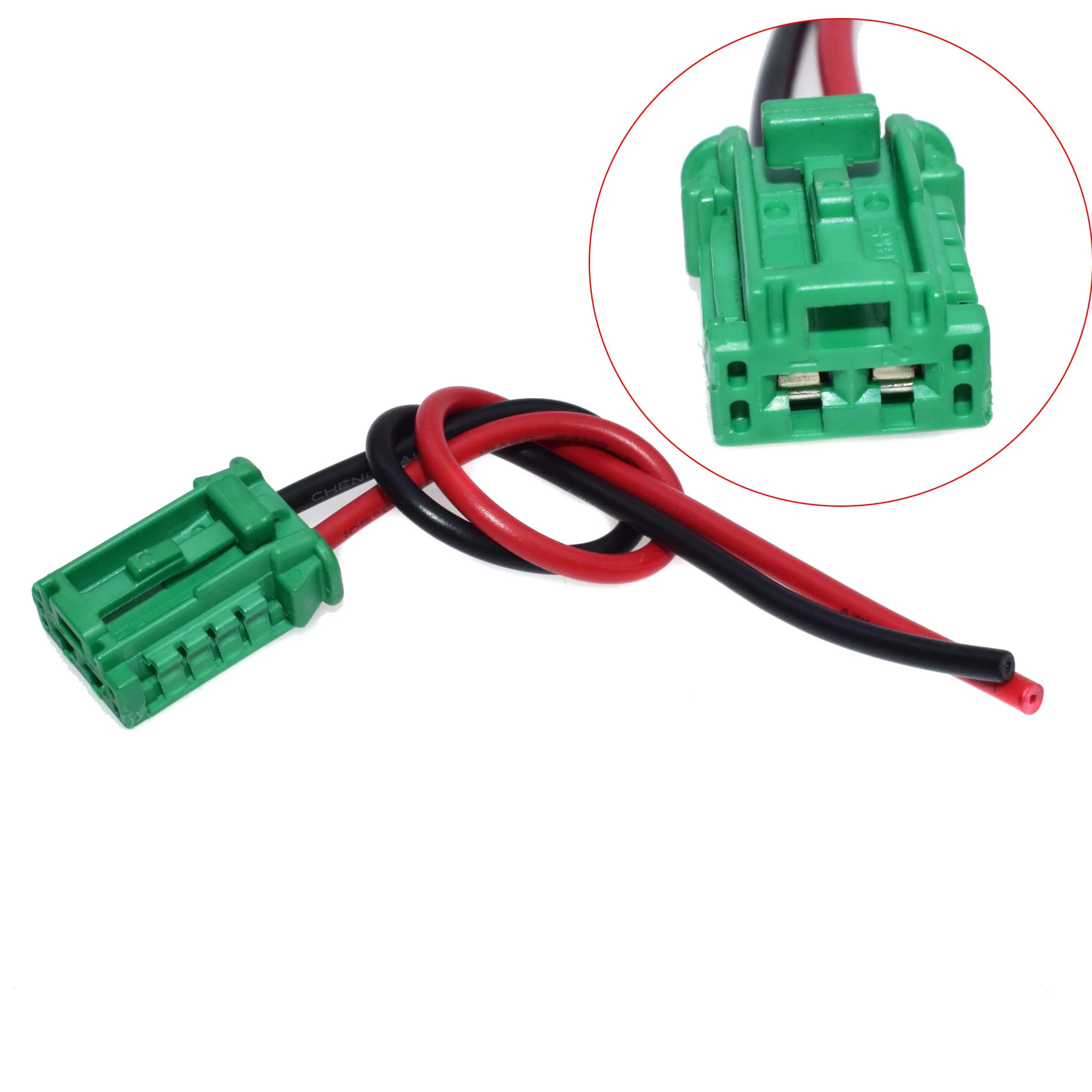 Резистор нагревателя соединительный провод, жгут проводов Соединительный разъем для Citroen, peugeot, renault C2 C3 C5 1007 207 406 607 Clio - Цвет: Plug 1