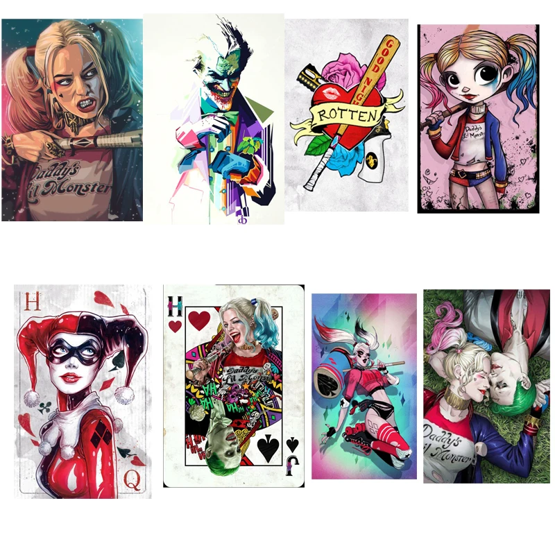 Harley Quinn отряд самоубийц Постер 5D алмазная живопись вышивка крестом полностью