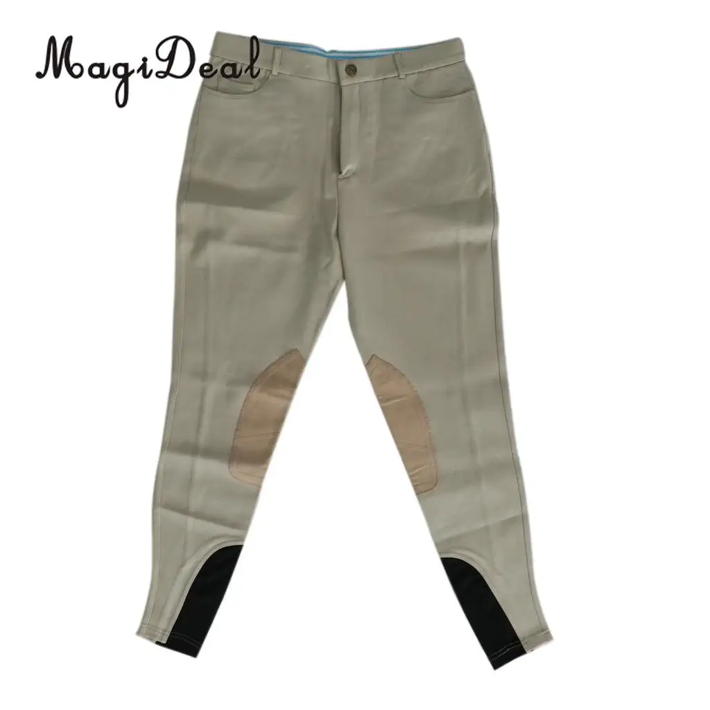 MagiDeal Men Women Comfortable Equestrian Horse Riding Breeches Jodhpurs Pants