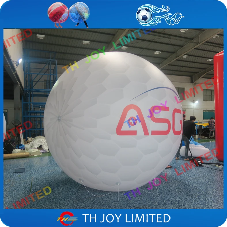 free shipping!3m/10ft giant inflatable golf ball helium balloon,giant