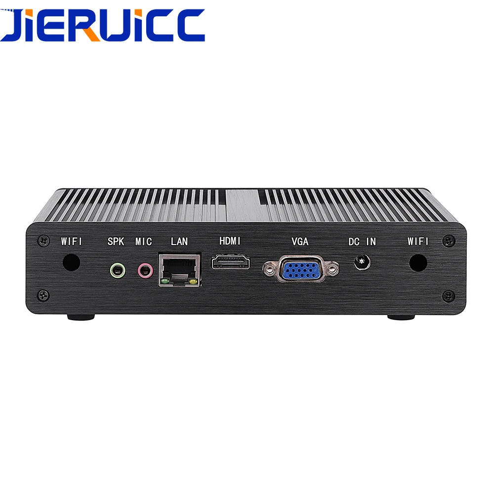 Intel 4 ядра безвентиляторный мини-ПК J1900 Max 2,42 ГГц Intel HD Графика 1080 P HTPC/офис работает Windows компьютер Linux микро шт