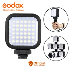 Godox светодиодный 36 видео светильник 36 светодиодный наружный фото светильник s лампа 5500~ 6500K для Canon eos 70d 6d DSLR камера видеокамера DVR аксессуары