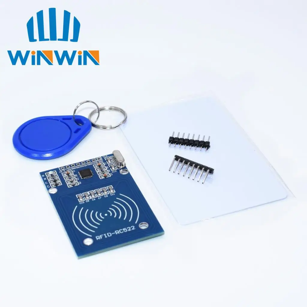 

1pcs/lot MFRC-522 RC522 RFID RF IC card sensor module to send Fudan card,Rf module keychain