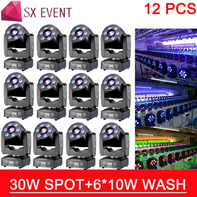 

SX EVENT 30W LED Spot Moving Head Light LED DJ Beam Light LED Spot Light with gobo&color wheel Disco DJs Equipmentnt/SXP-3068